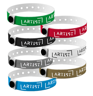 bracelet vinyle couleurs